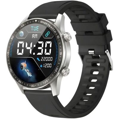 Gravity Smartwatch Srebrny 2 Paski GT10-8 (46 mm, sans carte SIM), Montre connectée Gravity Smartwatch Srebrny 2 Paski GT10-8 (46 mm, sans carte SIM), Montre connectée