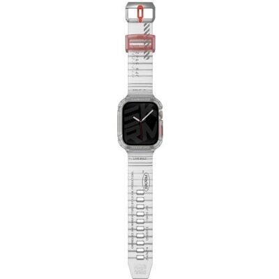 Skinarma Apple Watch 44mm - Accessoire 2-en-1 Transparent Skinarma Apple Watch 44mm - Accessoire 2-en-1 Transparent