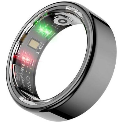 Carneo SMART Ring (Grösse 13) schwarz / Smartring / BT 5.0 / IP68 (13, Noir, Smartring), Bague connectée, Noir Carneo SMART Ring (Grösse 13) schwarz / Smartring / BT 5.0 / IP68 (13, Noir, Smartring), Bague connectée, Noir