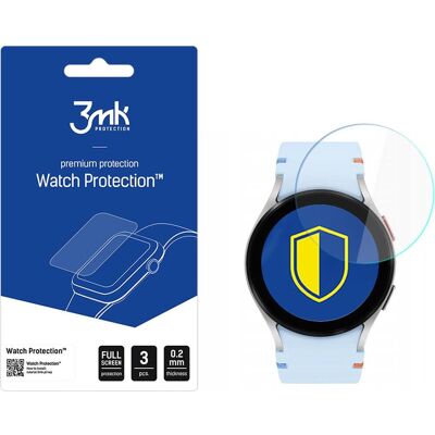3MK Watch Protection FlexibleGlass Hybrid Glass for Samsung Galaxy Watch FE 40mm, Film de protection pour smartwatch, Transparent 3MK Watch Protection FlexibleGlass Hybrid Glass for Samsung Galaxy Watch FE 40mm, Film de protection pour smartwatch, Transparent