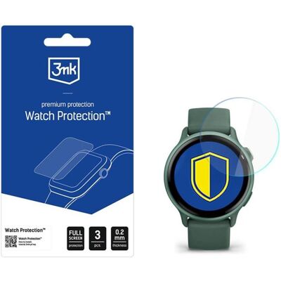 3MK Watch Protection ARC Smartwatch Screen Protector for Garmin Vivoactive 6, Film de protection pour smartwatch, Transparent 3MK Watch Protection ARC Smartwatch Screen Protector for Garmin Vivoactive 6, Film de protection pour smartwatch, Transparent