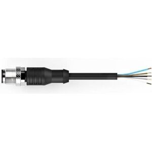 Câble de liaison Bernstein SFW-M12B5/AW-2PU - 5 pôles, 2m, Noir Câble de liaison Bernstein SFW-M12B5/AW-2PU - 5 pôles, 2m, Noir