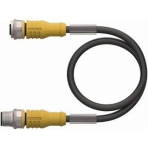 Connecteur Capteur/Actionneur Turck 6630918 - 4 Pins, 1m, Noir Connecteur Capteur/Actionneur Turck 6630918 - 4 Pins, 1m, Noir