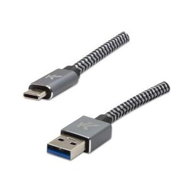 Logo USB 1 m noir gris CABLE (1 m, USB 3.2 Gen 1, 15 W), Câble USB Logo USB 1 m noir gris CABLE (1 m, USB 3.2 Gen 1, 15 W), Câble USB