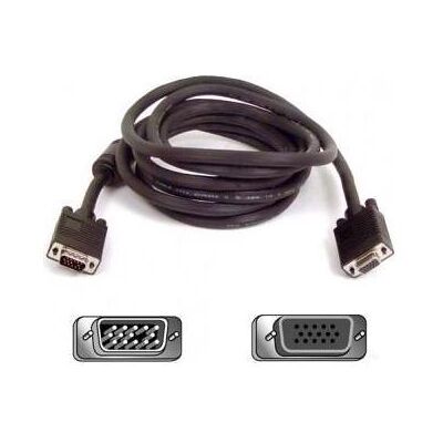 Logo Video-Verlängerungskabel VGA-Stecker (D-sub) - VGA-Buchse (D-sub), 2m, grau, Blister, EOL (2 m), Câble vidéo, Gris Logo Video-Verlängerungskabel VGA-Stecker (D-sub) - VGA-Buchse (D-sub), 2m, grau, Blister, EOL (2 m), Câble vidéo, Gris