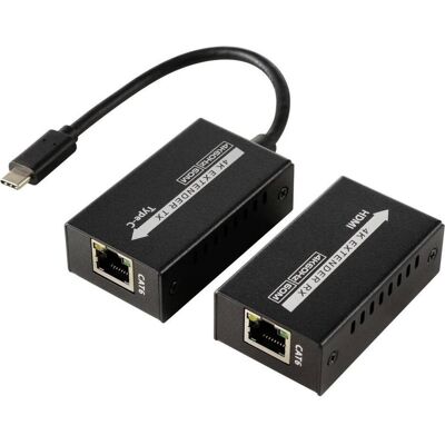 SpeaKa Professional SP-TPCE-500 HDMI Extender über Netzwerkkabel RJ45 60 m (Rallonge), Convertisseur vidéo SpeaKa Professional SP-TPCE-500 HDMI Extender über Netzwerkkabel RJ45 60 m (Rallonge), Convertisseur vidéo