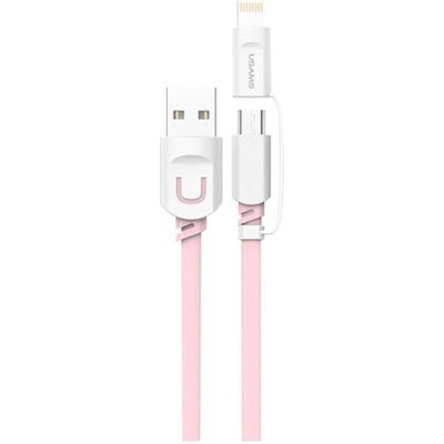 Usams Cable U97 60W USB-C to USB-C handstrap 30cm orange (0.30 m, USB 2.0, 60 W), Câble USB Usams Cable U97 60W USB-C to USB-C handstrap 30cm orange (0.30 m, USB 2.0, 60 W), Câble USB