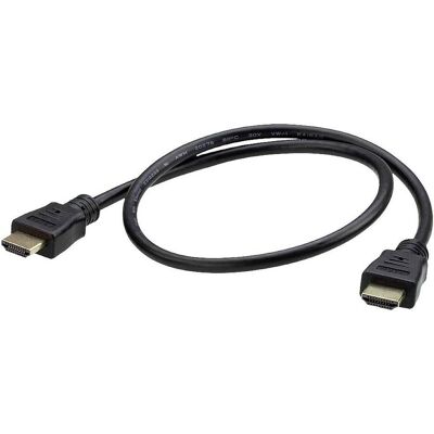 Aten 2L-7DA6H HDMI avec câble Ethernet (0.60 m), Câble vidéo, Noir Aten 2L-7DA6H HDMI avec câble Ethernet (0.60 m), Câble vidéo, Noir