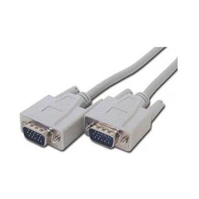 Logo Video-Kabel VGA-Stecker (D-sub) - VGA-Stecker (D-sub), 3m, grau (3 m), Câble vidéo, Gris Logo Video-Kabel VGA-Stecker (D-sub) - VGA-Stecker (D-sub), 3m, grau (3 m), Câble vidéo, Gris