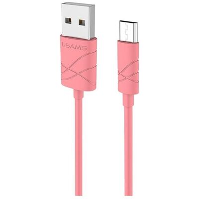 Usams US-SJ039 U-Gee Pro PVC Universal Micro USB to USB Data&Fast 2A Charger Cable 1m (1 m), Câble USB Usams US-SJ039 U-Gee Pro PVC Universal Micro USB to USB Data&Fast 2A Charger Cable 1m (1 m), Câble USB