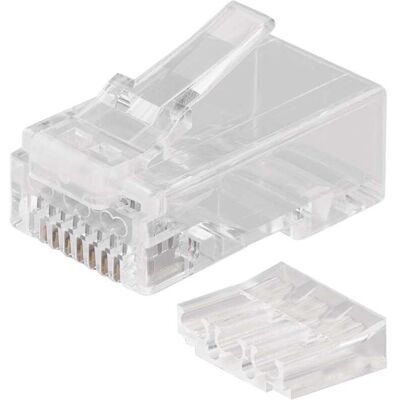 Emos Connecteur RJ45 pour câble UTP, blanc, 20 pcs. (Câble réseau Connecteur), Réseau : accessoires Emos Connecteur RJ45 pour câble UTP, blanc, 20 pcs. (Câble réseau Connecteur), Réseau : accessoires