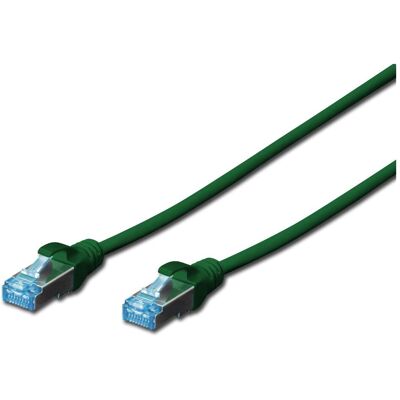 Digitus CAT5e SF-UTP Patchk.,1m, Vert (SF/UTP, CAT5e, 1 m), Câble réseau Digitus CAT5e SF-UTP Patchk.,1m, Vert (SF/UTP, CAT5e, 1 m), Câble réseau