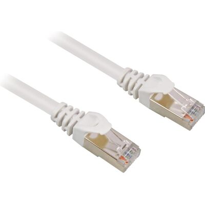 Câble réseau RJ45 Cat.6 SFTP blanc 15m Sharkoon Câble réseau RJ45 Cat.6 SFTP blanc 15m Sharkoon