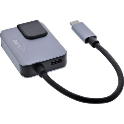 InLine USB-C 3-in-1 Adapter (USB-C, RJ45 (1x)), Adaptateur réseau, Gris InLine USB-C 3-in-1 Adapter (USB-C, RJ45 (1x)), Adaptateur réseau, Gris