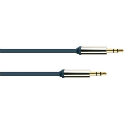Good Connections Câble de connexion audio 3,5 mm de haute qualité, 2 prises jack, boîtier entièrement métallique (2 m, Câble AUX), Câble audio Good Connections Câble de connexion audio 3,5 mm de haute qualité, 2 prises jack, boîtier entièrement métallique (2 m, Câble AUX), Câble audio