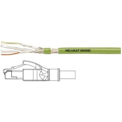 Helukabel 806620 - Câble réseau - Flexible, blindé 2m CAT 6A S/FTP Helukabel 806620 - Câble réseau - Flexible, blindé 2m CAT 6A S/FTP