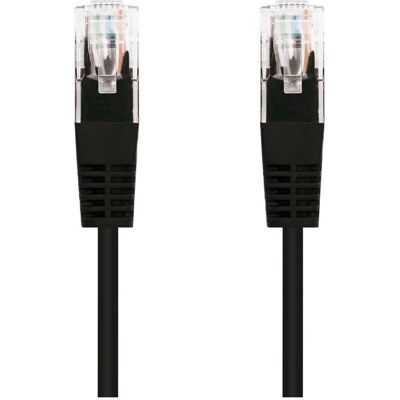 C-Tech câble patchcord Cat5e, UTP, noir, 5m (UTP, CAT5e, 5 m), Câble réseau C-Tech câble patchcord Cat5e, UTP, noir, 5m (UTP, CAT5e, 5 m), Câble réseau