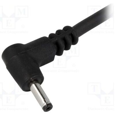 BQ Cable Câble 2 x 1 mm², fiche DC 5,5/1,7 coudée, noire, 1,5 m (1.50 m), Câble d'alimentation, Noir BQ Cable Câble 2 x 1 mm², fiche DC 5,5/1,7 coudée, noire, 1,5 m (1.50 m), Câble d'alimentation, Noir