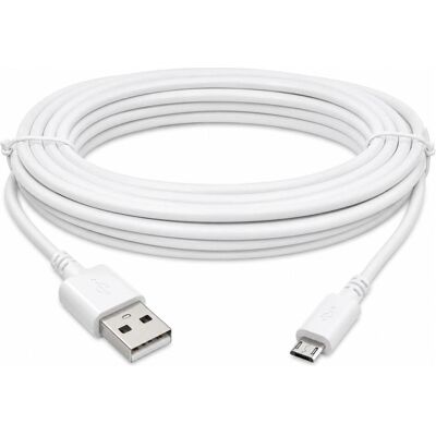 PowerGuard 7m USB-A to Micro USB Power and Data Cable for Security Cameras (7 m), Câble USB PowerGuard 7m USB-A to Micro USB Power and Data Cable for Security Cameras (7 m), Câble USB