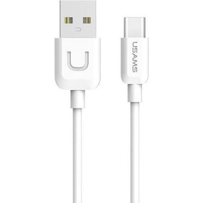 Usams Câble U-Turn USB-C 1m biały/white 2A TCUSBXD02 (US-SJ099) (1 m, USB 3.2 Gen 1), Câble USB Usams Câble U-Turn USB-C 1m biały/white 2A TCUSBXD02 (US-SJ099) (1 m, USB 3.2 Gen 1), Câble USB