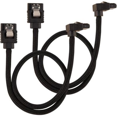 Corsair Sata Cable 0.3 M Black (30 cm), Câble interne (PC) Corsair Sata Cable 0.3 M Black (30 cm), Câble interne (PC)