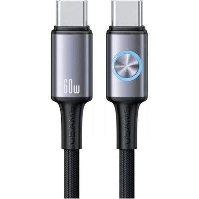 Usams Kabel Huan Series SJ752 60W USB-C do USB-C 1,2 m tarnish (1.20 m, 60 W), Câble USB Usams Kabel Huan Series SJ752 60W USB-C do USB-C 1,2 m tarnish (1.20 m, 60 W), Câble USB