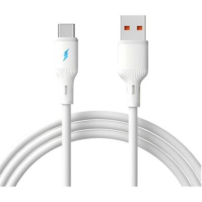 Akyga Câble USB-C avec connecteur USB-A et connecteur USB-C, 1 m, blanc, AK-USB-59 (1 m, USB 2.0), Câble USB Akyga Câble USB-C avec connecteur USB-A et connecteur USB-C, 1 m, blanc, AK-USB-59 (1 m, USB 2.0), Câble USB