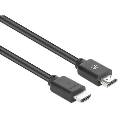 Manhattan 4K@60Hz High Speed HDMI-Kabel mit Ethernet-Kanal, 15 m (15 m), Câble vidéo, Noir Manhattan 4K@60Hz High Speed HDMI-Kabel mit Ethernet-Kanal, 15 m (15 m), Câble vidéo, Noir