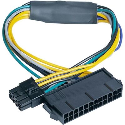 PowerGuard Adaptateur de câble d'alimentation ATX 24 broches vers 8 broches pour Dell Optiplex (30 cm, 24 broches ATX, 8 broches EPS), Câble interne (PC) PowerGuard Adaptateur de câble d'alimentation ATX 24 broches vers 8 broches pour Dell Optiplex (30 cm, 24 broches ATX, 8 broches EPS), Câble interne (PC)