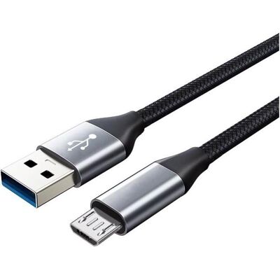 Montiss Câble USB Montis USB-A - microUSB 2 m Czarny (MT049) (2 m), Câble USB Montiss Câble USB Montis USB-A - microUSB 2 m Czarny (MT049) (2 m), Câble USB