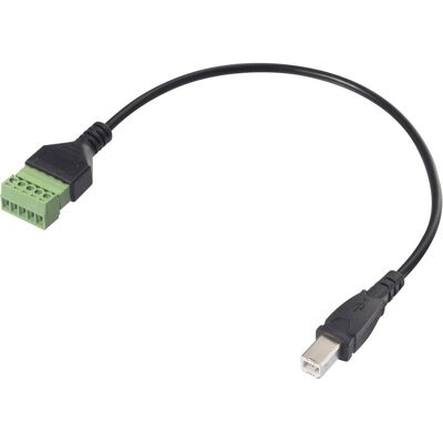 Câble Adaptateur USB 2.0 Renkforce - 30cm PVC Câble Adaptateur USB 2.0 Renkforce - 30cm PVC