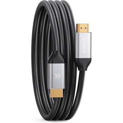 Orico Câble HDMI H4Y1 HDMI 2.0 4K 60 Hz, 3 m - Noir (3 m), Câble vidéo, Noir Orico Câble HDMI H4Y1 HDMI 2.0 4K 60 Hz, 3 m - Noir (3 m), Câble vidéo, Noir