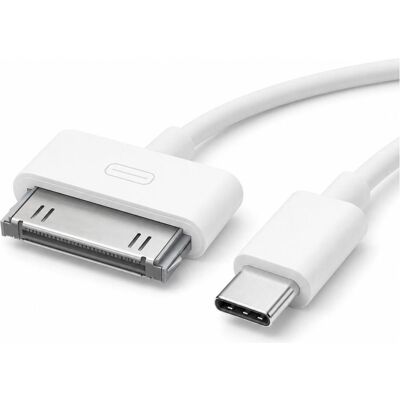 PowerGuard Câble de recharge et de transfert USB-C vers Apple 30 broches (1 m), Câble USB PowerGuard Câble de recharge et de transfert USB-C vers Apple 30 broches (1 m), Câble USB