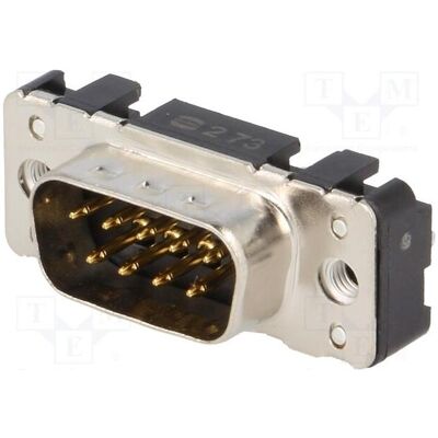 Harting Connecteur : D-Sub, broche n° 9, prise mâle sur circuits imprimés, montage THT droit, M3, Câble + prise électronique Harting Connecteur : D-Sub, broche n° 9, prise mâle sur circuits imprimés, montage THT droit, M3, Câble + prise électronique