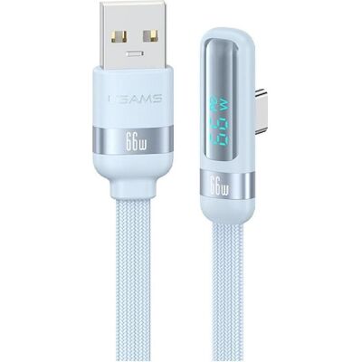 Usams USB A – USB C (1.20 m, USB 2.0, 66 W), Câble USB Usams USB A – USB C (1.20 m, USB 2.0, 66 W), Câble USB