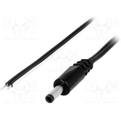 BQ Cable Câble 2 x 0,5 mm², connecteur DC 4,0/1,7 droit, Sony noir, 3 m (3 m), Câble d'alimentation, Noir BQ Cable Câble 2 x 0,5 mm², connecteur DC 4,0/1,7 droit, Sony noir, 3 m (3 m), Câble d'alimentation, Noir