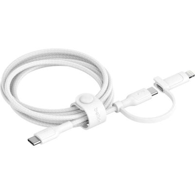 Belkin 2en1 (1.50 m, USB 2.0, 60 W), Câble USB Belkin 2en1 (1.50 m, USB 2.0, 60 W), Câble USB