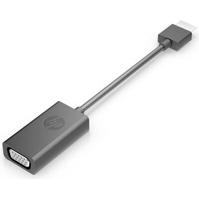 HP Adaptateur HDMI vers VGA (HDMI, VGA), Adaptateur vidéo, Noir HP Adaptateur HDMI vers VGA (HDMI, VGA), Adaptateur vidéo, Noir