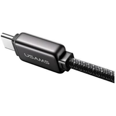 Usams USB-C to USB-C Cable 100W 1.2m Zinc Alloy Fast Charging Data Cable Meteor Series SJ744USB0 (1.20 m, 100 W), Câble USB Usams USB-C to USB-C Cable 100W 1.2m Zinc Alloy Fast Charging Data Cable Meteor Series SJ744USB0 (1.20 m, 100 W), Câble USB
