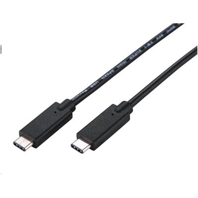 C-Tech Câble USB 3.2, Type-C (CM/CM), PD,, Äerný (2 m, 100 W), Câble USB C-Tech Câble USB 3.2, Type-C (CM/CM), PD,, Äerný (2 m, 100 W), Câble USB