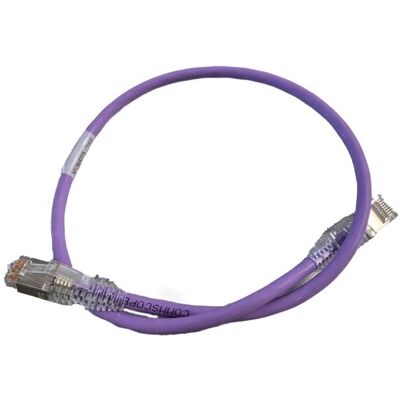 Commscope CÂBLE DE RACCORDEMENT CAT6A S/FTP LSZH 0,5 m VI (0.50 m), Câble réseau Commscope CÂBLE DE RACCORDEMENT CAT6A S/FTP LSZH 0,5 m VI (0.50 m), Câble réseau