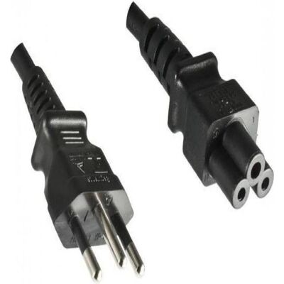 Mercodan Brasilliansk netledning 1,8m (1.80 m), Câble d'alimentation, Noir Mercodan Brasilliansk netledning 1,8m (1.80 m), Câble d'alimentation, Noir