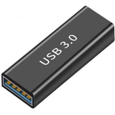 PowerGuard USB-A vers USB-A Coupleur changeur de genre (femelle/femelle) 5 Gbit/s Données & Charge (USB-A), Adaptateur données + vidéo, Noir PowerGuard USB-A vers USB-A Coupleur changeur de genre (femelle/femelle) 5 Gbit/s Données & Charge (USB-A), Adaptateur données + vidéo, Noir