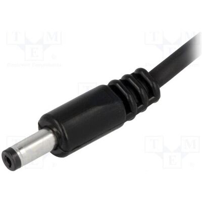 BQ Cable Câble 2 x 1 mm², connecteur DC 4,8/1,7 droit, noir, 1,5 m (1.50 m), Câble d'alimentation, Noir BQ Cable Câble 2 x 1 mm², connecteur DC 4,8/1,7 droit, noir, 1,5 m (1.50 m), Câble d'alimentation, Noir