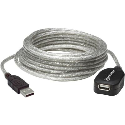 Manhattan A - A (5 m, USB 2.0, 2.50 W), Câble USB Manhattan A - A (5 m, USB 2.0, 2.50 W), Câble USB