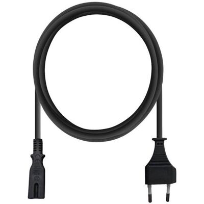 Vivanco Cordon d'alimentation Euro, 1,25 m (1.25 m), Câble d'alimentation, Noir Vivanco Cordon d'alimentation Euro, 1,25 m (1.25 m), Câble d'alimentation, Noir