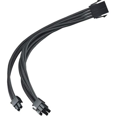 Silverstone PP07E Câble d'extension de l'alimentation électrique (25 cm, 6+2 broches PCI-Express), Câble interne (PC) Silverstone PP07E Câble d'extension de l'alimentation électrique (25 cm, 6+2 broches PCI-Express), Câble interne (PC)