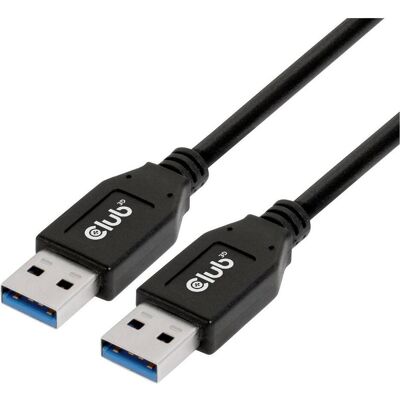 Club 3D Câble USB 3.1 A (mâle) => A (mâle) 0,5m *Club3D*. (0.50 m, USB 3.2 Gen 2, 15 W), Câble USB Club 3D Câble USB 3.1 A (mâle) => A (mâle) 0,5m *Club3D*. (0.50 m, USB 3.2 Gen 2, 15 W), Câble USB