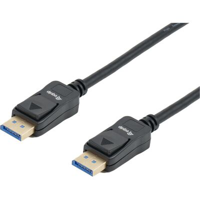 Equip DisplayPort 2.1 16K/60Hz St/St 5.00m schwarz (5 m), Câble vidéo, Noir Equip DisplayPort 2.1 16K/60Hz St/St 5.00m schwarz (5 m), Câble vidéo, Noir