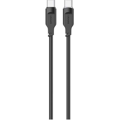Usams Câble de charge type-C vers type-C - noir (1.20 m, USB 2.0, 100 W), Câble USB Usams Câble de charge type-C vers type-C - noir (1.20 m, USB 2.0, 100 W), Câble USB